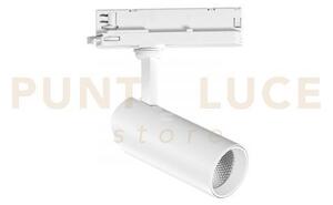 Faro binario led action bianco in alluminio 20w 1910lm 4000k 24x15x