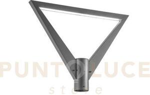 Faro led expo grigio in metallo 60w 8700lm e w 3000k 690x90x530mm