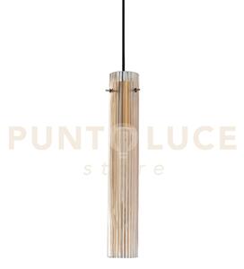 Flam lampadarioa sospensione led 3000 k 10w 900 lm ambra rigato