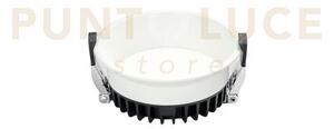 Inc-xanto-r120 incasso led xanto bianco tondo 12w cct 3000k / 4000k