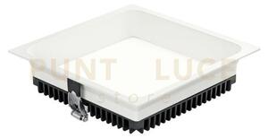 Inc-xanto-c-q220 incasso led xanto bianco quadrato 30w 3000lm 3000k