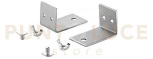 I-profilo-gash-stl kit 2 pezzi staffe con viti per profilo gash all