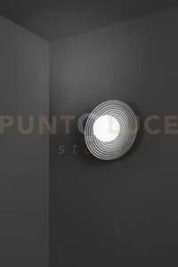 Huevo applique in cemento e metallo grigio cemento luce attacco e2