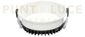 Inc-xanto-c-r154 incasso led xanto bianco tondo 18w 1700lm 3000k 15