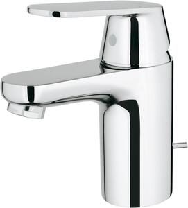 Miscelatore per lavabo - Rubinetto per bagno - Uso quotidiano - Con comando a leva - Dimensione S - Cromo