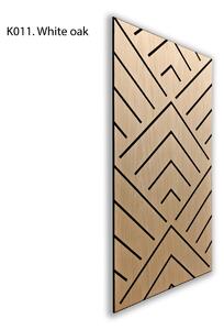 Pannello Acustico Decorativo Freja Motivo Parquet 120x60x0,9cm