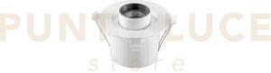 Incasso led sider bianco 6w 710lm cct 3000 e 4200 e 6500k 90x90x70mm
