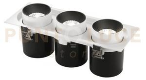 Incasso led outsider bianco 69w cct 700k / 3000k / 4000k 11700lm 3 