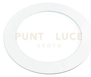 Incasso led slim bianco in alluminio 24w 2700lm 3000k 24x24x1,85 cm