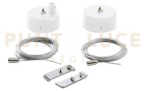 Kit di sospensione bianco per barra led next
