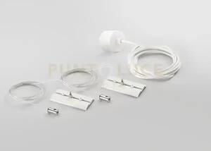 Kit sospensione per 8462 / 8464 in alluminio bianco grid