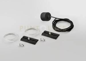 Kit sospensione per 8462 / 8464 in alluminio nero grid