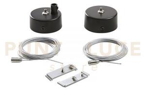Kit di sospensione nero per barra led next