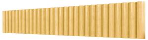 Outsunny Recinzione da giardino in legno 176 cm x 30 cm elementi di recinzione recinto per cani per giardino aiuole barriera per animali | Aosom Italy