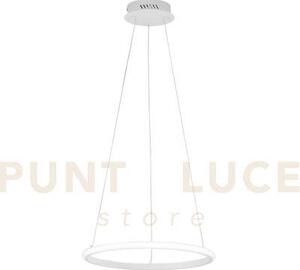 Lampadario a sospensione led axis bianca 29w 3650lm cct 3000 4000 6