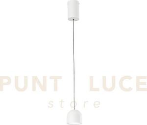 Lampadario a sospensione led yoyo regolabile in altezza bianca in m