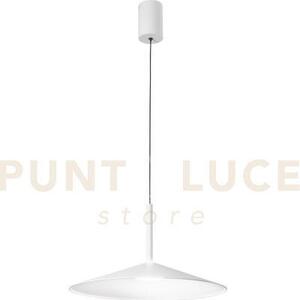 Lampadario a sospensione led khan bianca 16w 2405l cct 2700 e 3200k