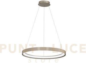 Lampadario a sospensione led nike oro in metallo 58w 8470lm cct 270