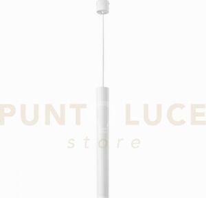 Lampadario a sospensione lord bianca in acciaio e alluminio 1 luce 