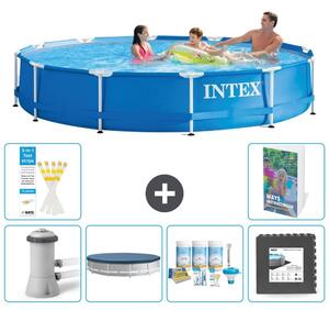 Piscina fuori terra a struttura - 366x76 cm - 5 pezzi - Modello S238