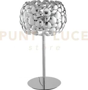 Lume grande dioniso cromo 1 luce attacco e27 30x30x51cm in metallo