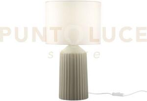 Lume sahara in ceramica verde 1 luce attacco e27 misura totale d27