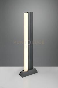 Mariza palo alto da esterno led 16w 1800lm, 3000k fusione alluminio