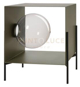 Mobile da soggiorno di design globe piccolo giada,base nera