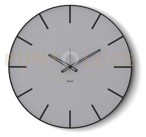 Orologio da parete moderno symbol 45 nero,alluminio