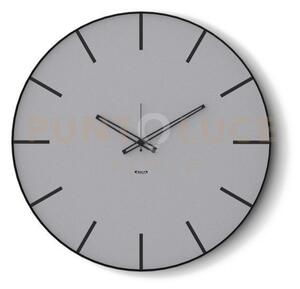 Orologio da parete moderno symbol 60 nero,alluminio