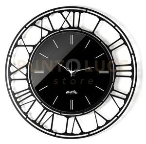 Orologio da parete axis 90 nero,crystal luxe nero