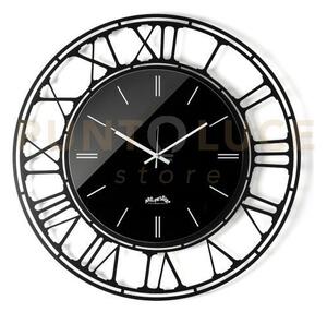 Orologio da parete axis 70 nero,crystal luxe nero