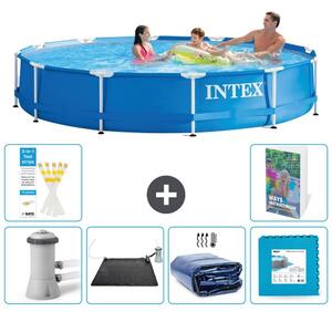 Piscina autoportante rettangolare - 366x76 cm - composta da 5 parti - modello S340