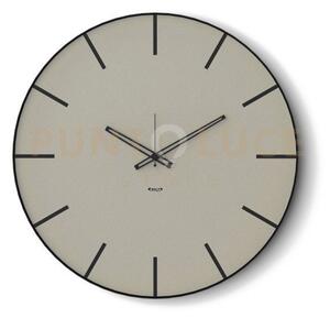 Orologio da parete moderno symbol 60 nero,avorio