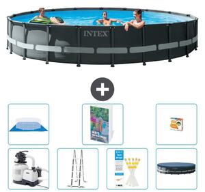 Ultra XTR Pool Rund - 610x122 cm - Piscina a forma di cerchio, composta da 6 parti, modello S568
