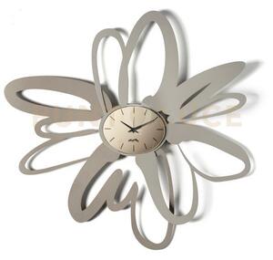 Orologio da parete shodo beige,sabbia,velour luxe bronzo