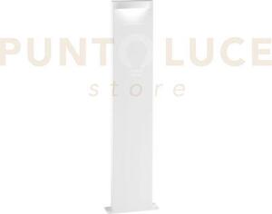 Paletto led mobula bianco in alluminio 8w 1100lm 3000k ip65 280x195