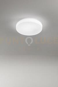 Pastille plafoniera in vetro e metallo bianco opaco led 24w cct 300