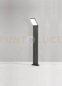 Path paletto in alluminio antracite opaco led 12w 3000k cri?80 220-