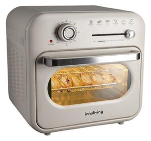 INNOLIVING Friggitrice ad Aria 16 Litri Potenza 1400W con Timer e Termostato Regolabile colore Beige - INN-893C