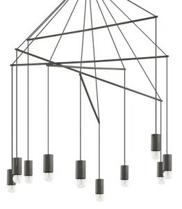 Ideal Lux Pop SP10 lampadario moderno in metallo rifinito con vernice opaca E27 60W