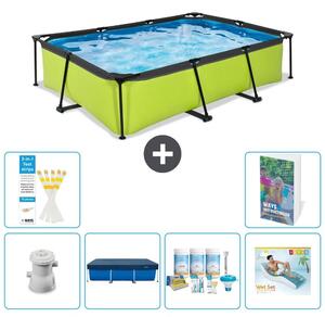Piscina fuori terra rettangolare - 300x200x65 cm - 5 pezzi - Modello S335