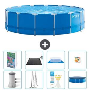 Piscina autoportante rettangolare - 457x122 cm - 7 pezzi - Modello S559