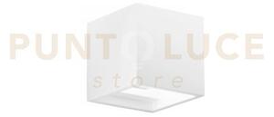 Applique a parete rubik bianca 1 luce attacco g9 11,5x11,5x11,5cm i