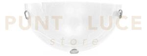 Applique a parete led luna bianca 8w 1760lm cct 3000k 4000k 6500k 3