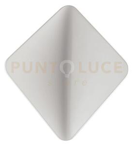 Applique a parete led kite bianca 6w 540lm 4000k 17,5x8x19,7cm