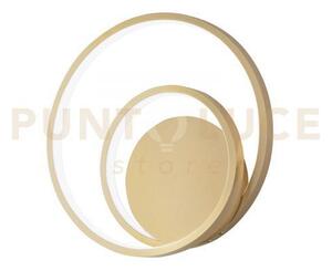Applique a parete led lieve oro 20w 2720lm cct 3000k 4000k 6500k 30