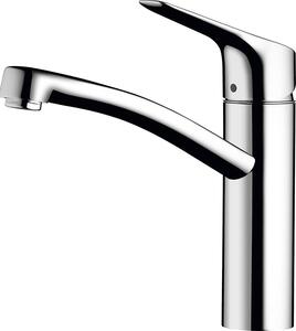 Miscelatore da cucina - Rubinetto con bocchetta - Facile da usare - Risparmio idrico e rotazione a 360° - Altezza della bocchetta: 160 mm - Cromato