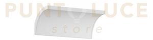 Applique a parete led mustang bianca 8w 780lm 4000k 20x7,6x8cm in a
