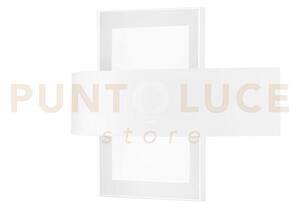 Applique a parete led tresor bianca 12w 1760lm 4000k 24x5,5x12cm in